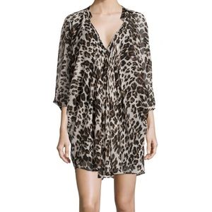 Diane Von Furstenburg DVF Cheetah Fleurette Dress Size 0